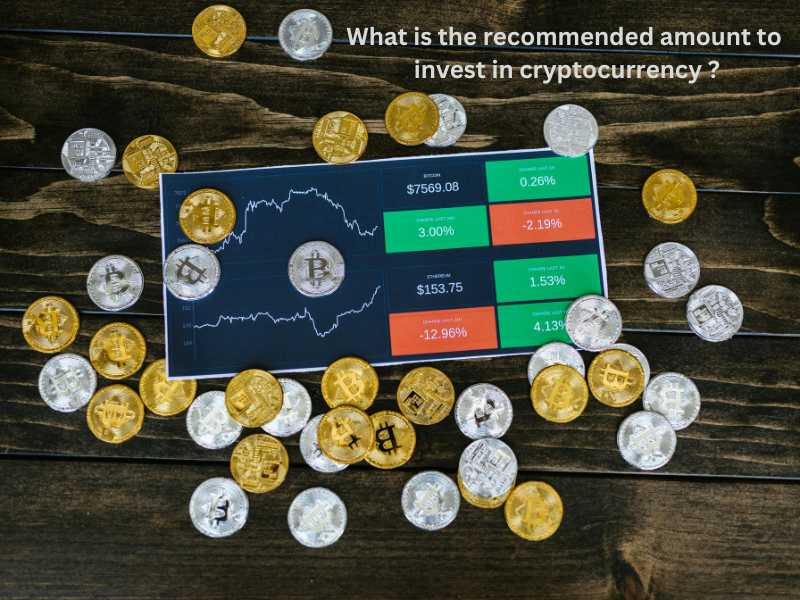 What is the recommended amount to invest in cryptocurrency ?